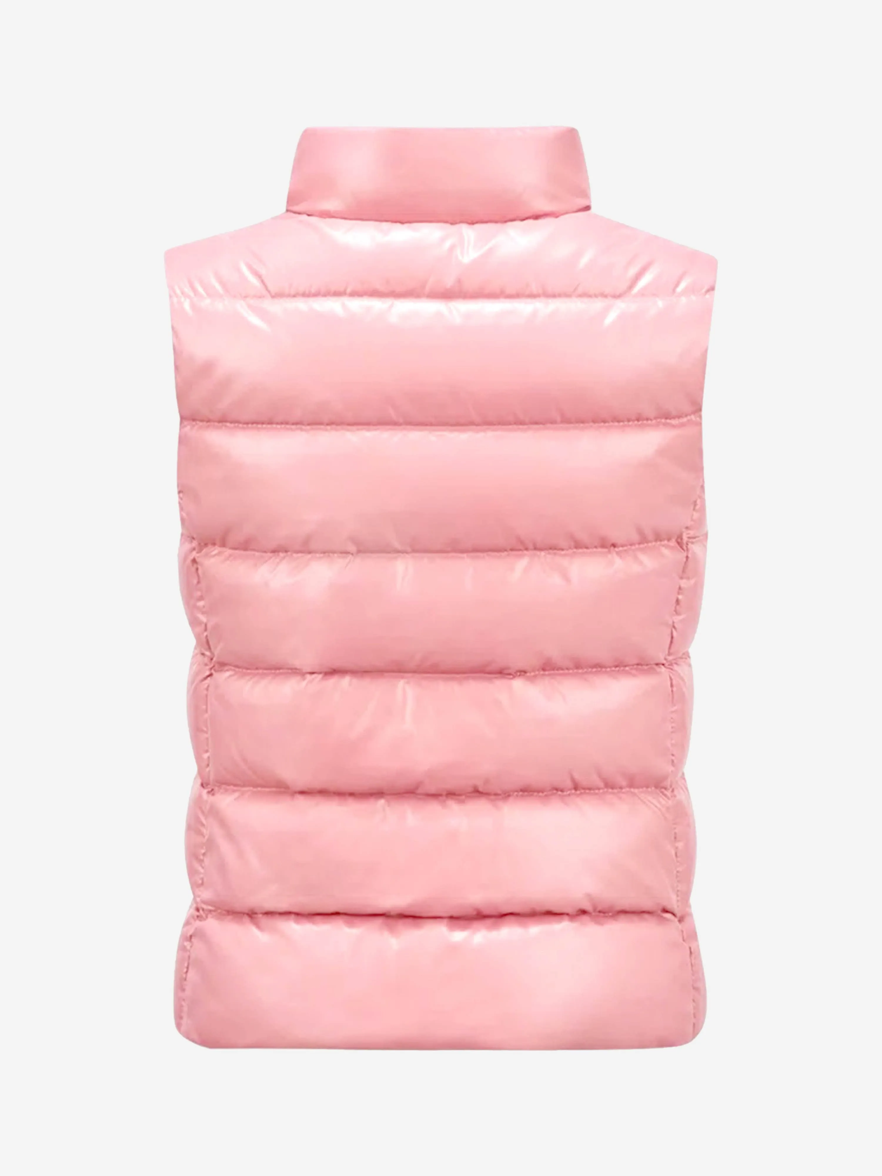 Moncler Enfant Girls Down Padded Ghany Gilet in Pink