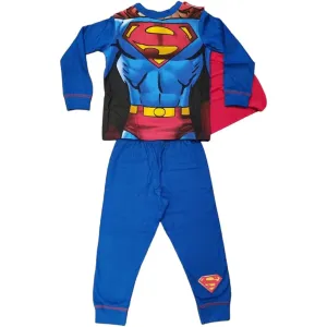 Official Boys Superman Kids Superhero Pyjamas