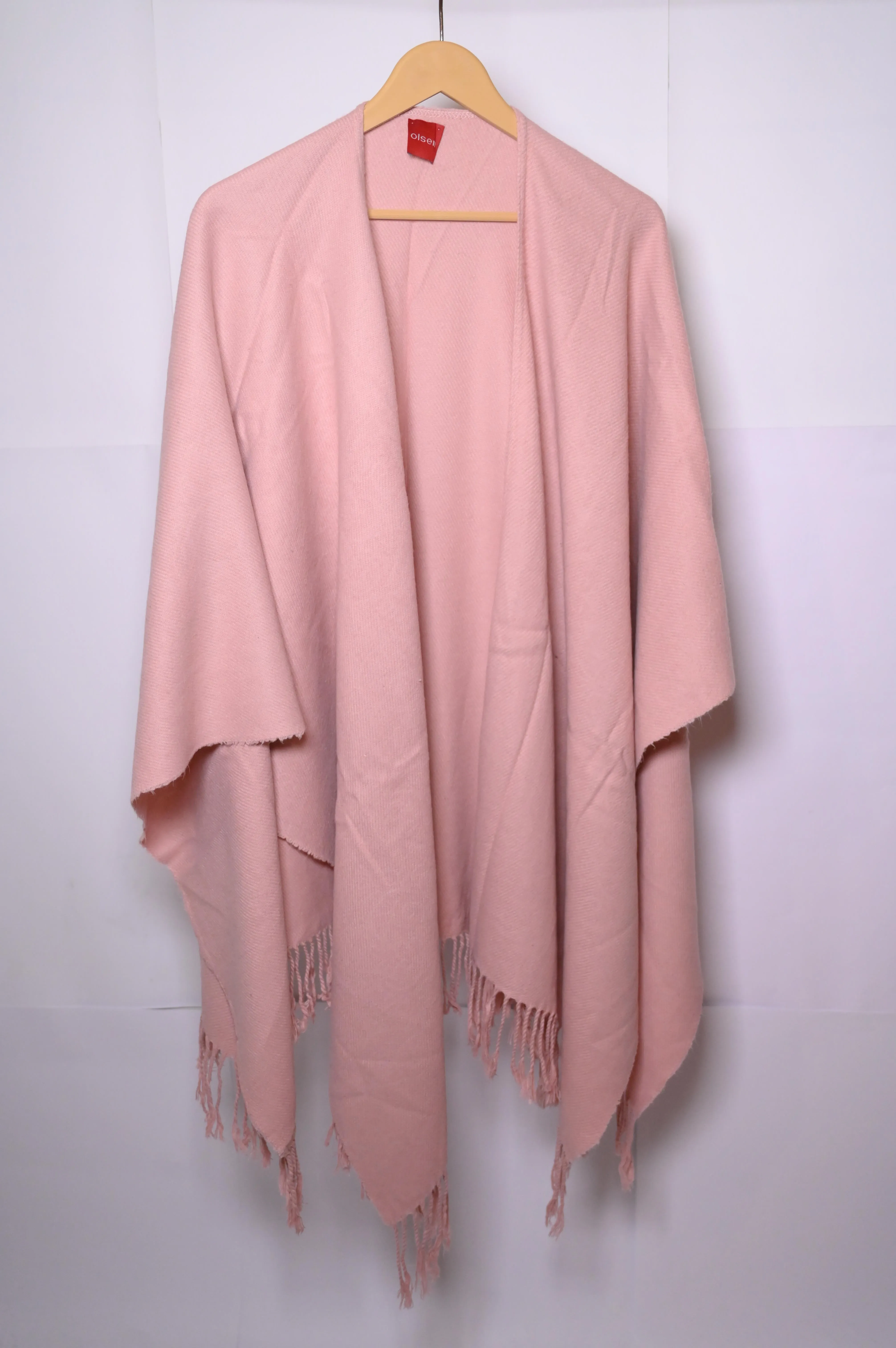 Olsen Light Pink Winter Cape