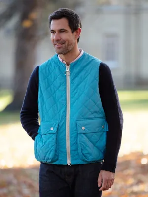 Padded Vest - Blue