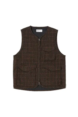 Parachute Liner Gilet Albuquerque Check - Black/Olive