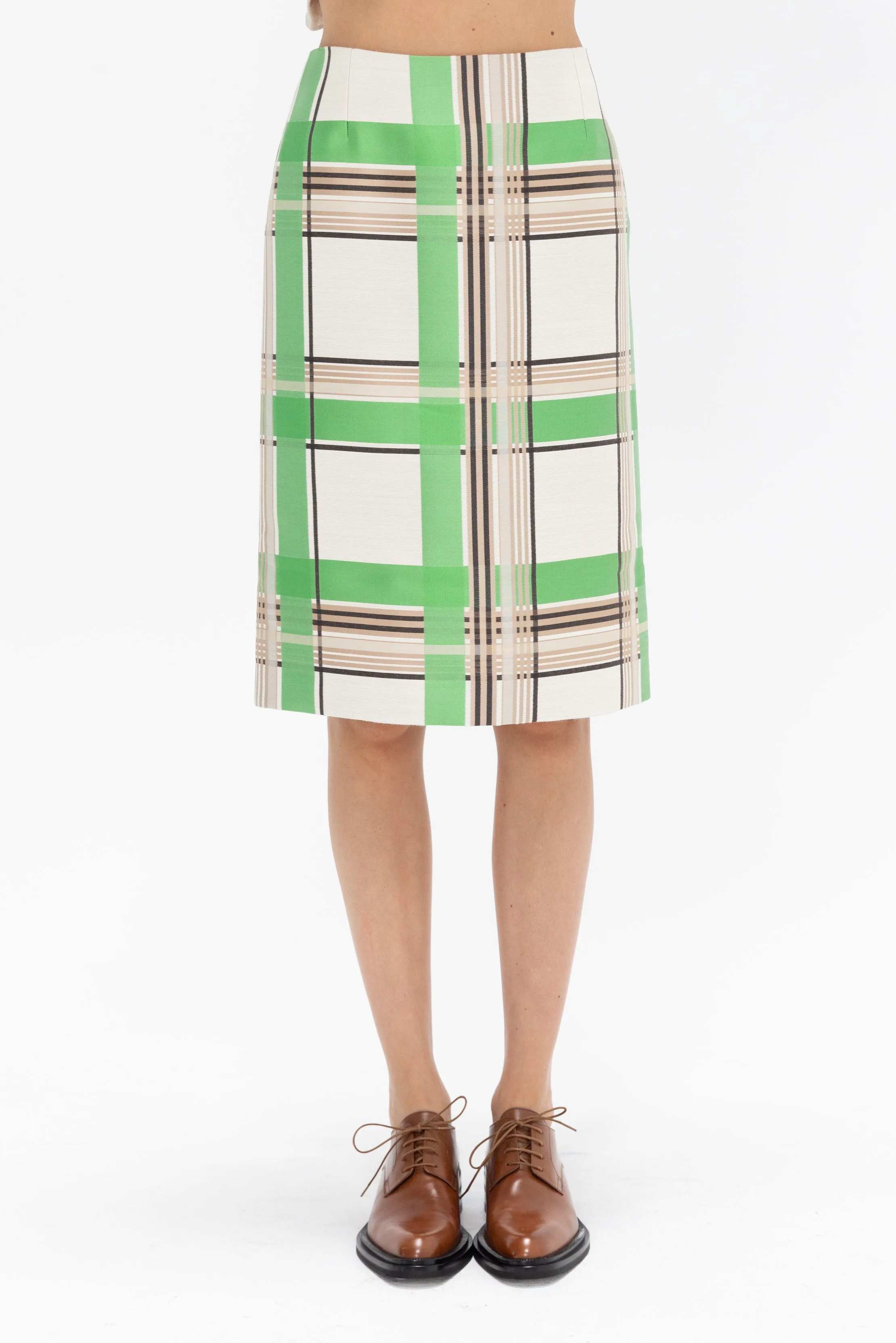 Pencil Skirt, Green