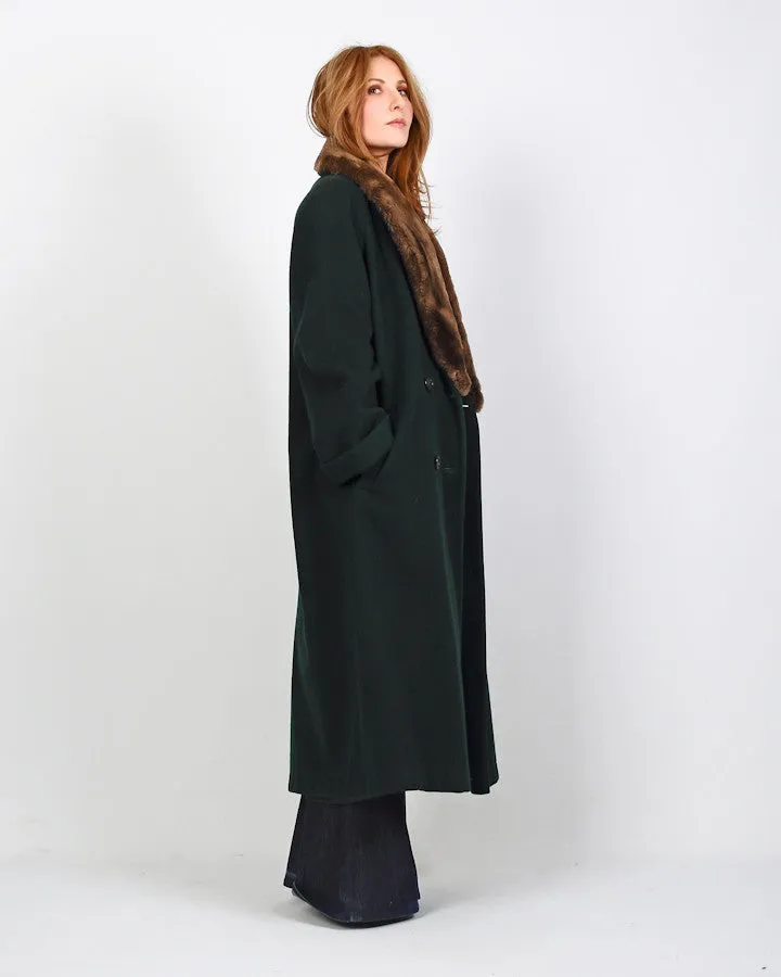 Pine Sheared Beaver Fur Coat