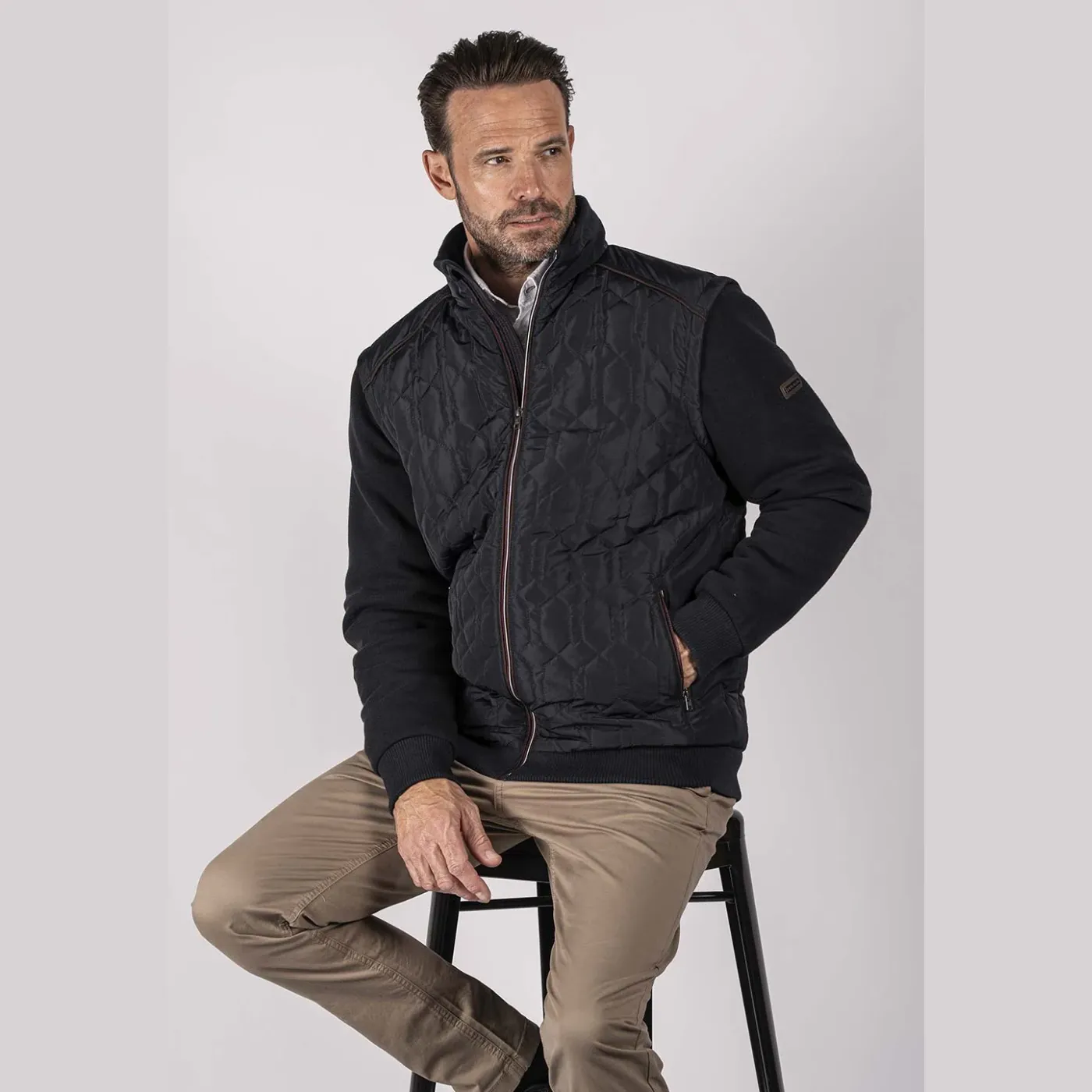 Pre End Hank Jacket/Gillet Hybrid