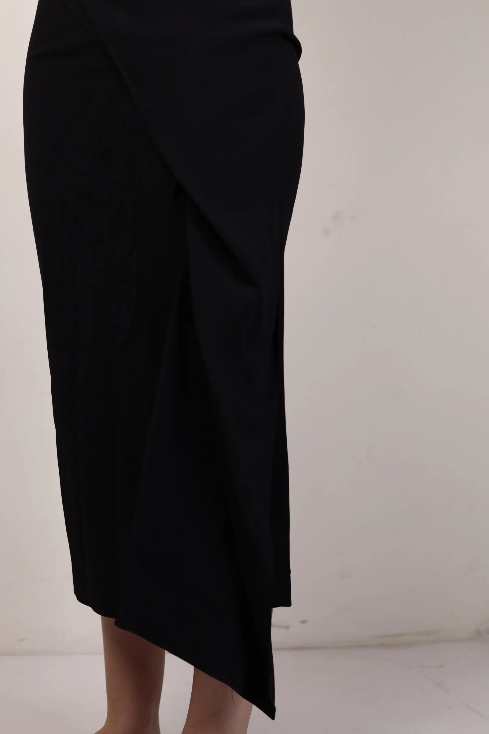 Roland Mouret, Black Pencil Skirt Y2K