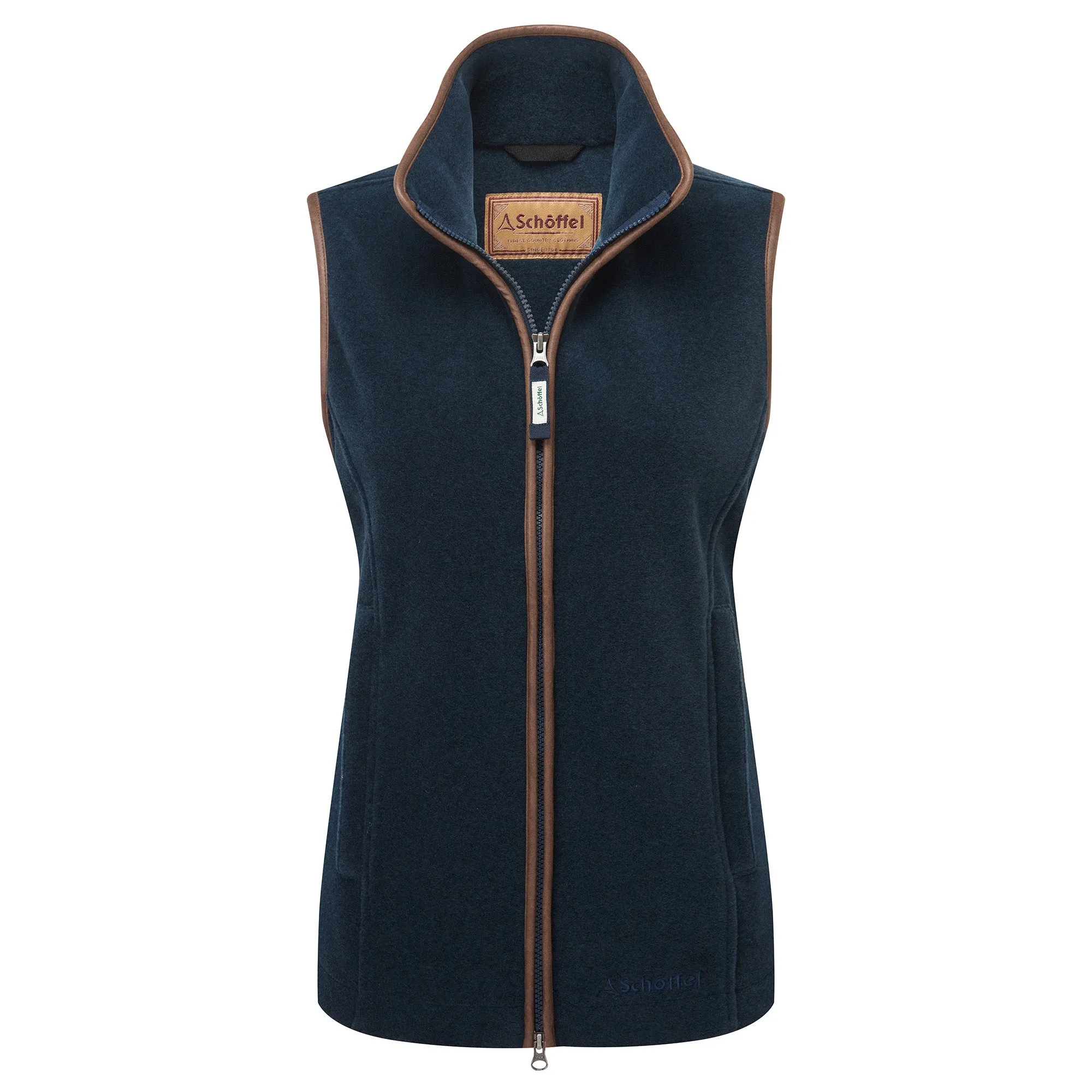 Schoffel Ladies Lyndon Fleece Gilet - Petrol Blue