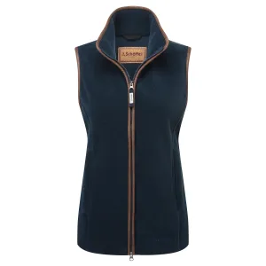 Schoffel Ladies Lyndon Fleece Gilet - Petrol Blue