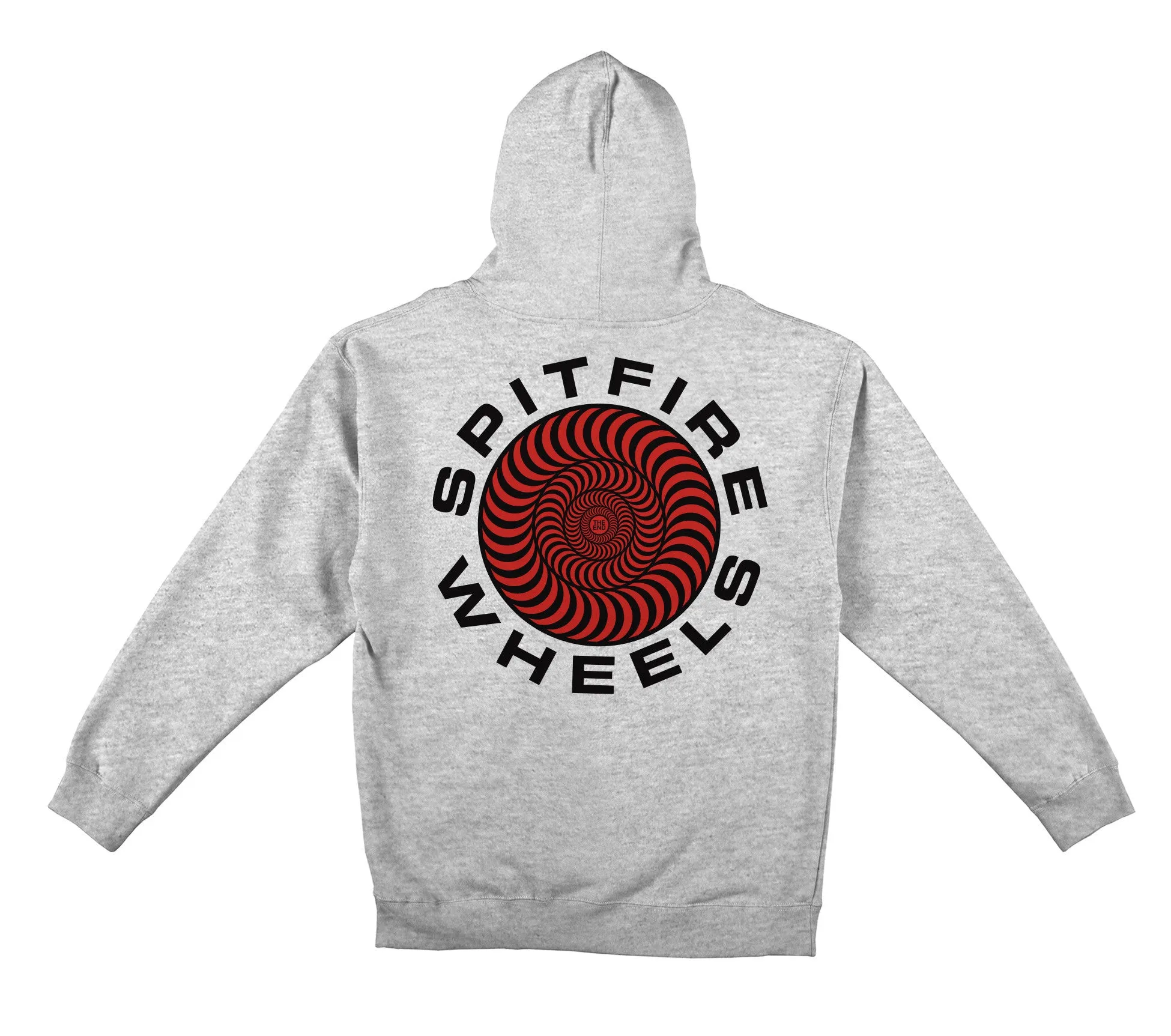 SPITFIRE CLASSIC 87 SWIRL PULLOVER HOOD HEATHER GREY