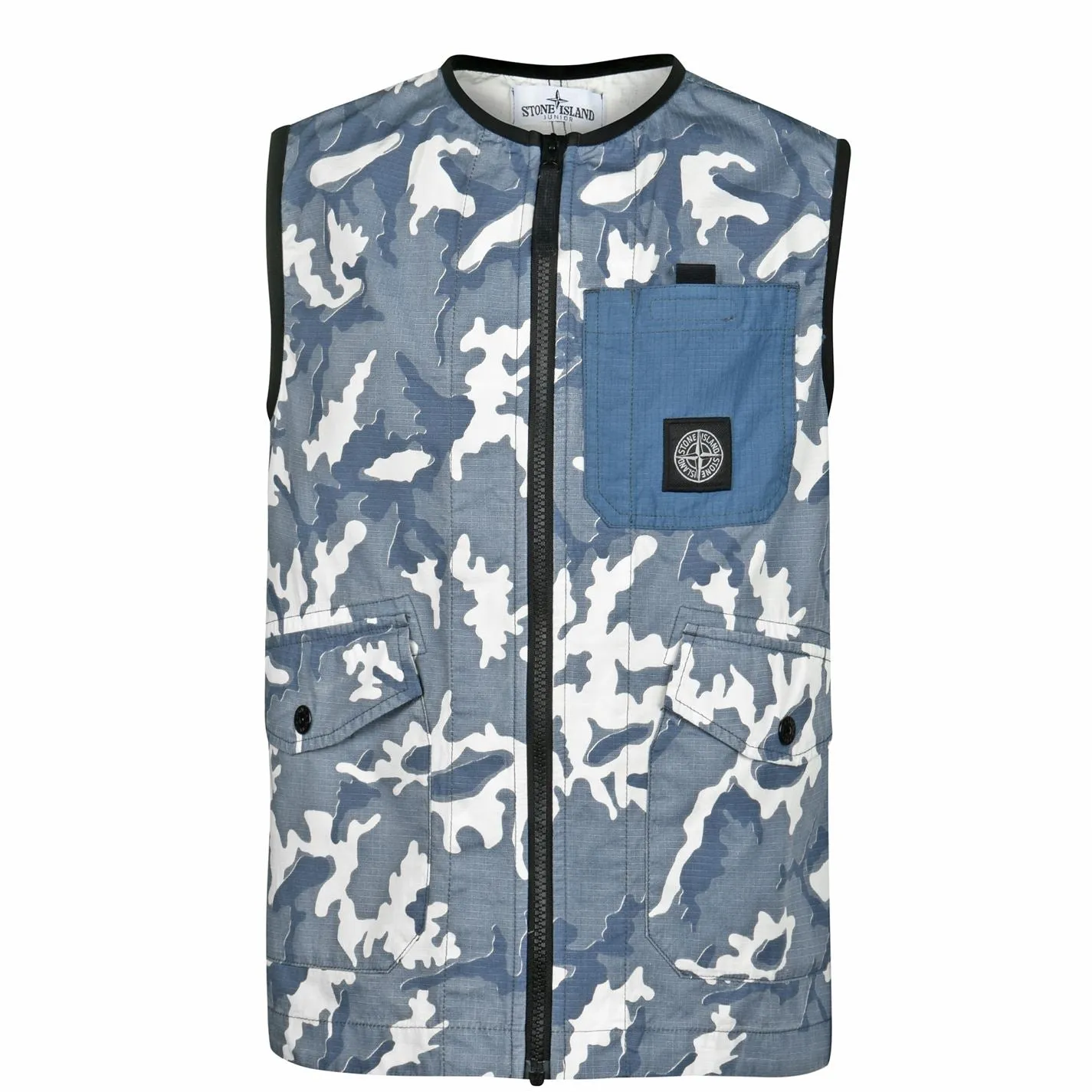 Stone Island Junior Camouflage Vest