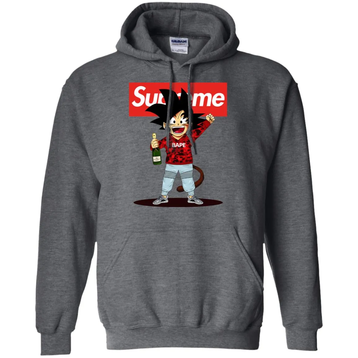 Supreme Songoku T-shirt Pullover Hoodie Sweatshirt