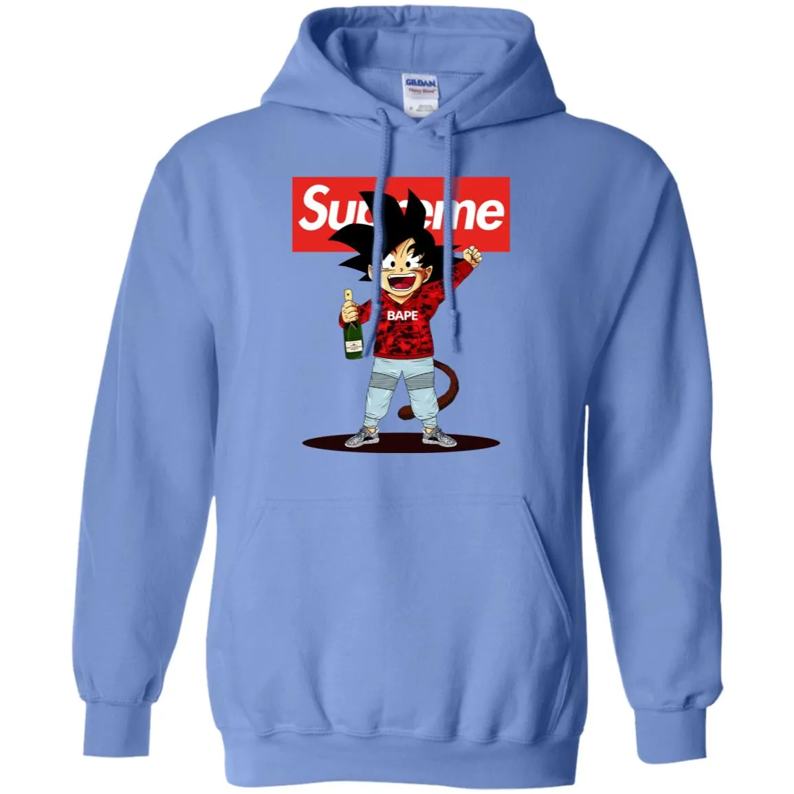 Supreme Songoku T-shirt Pullover Hoodie Sweatshirt