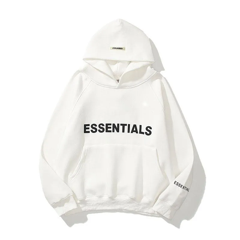 Sweatshirt with Reflective Letter Essential Printing