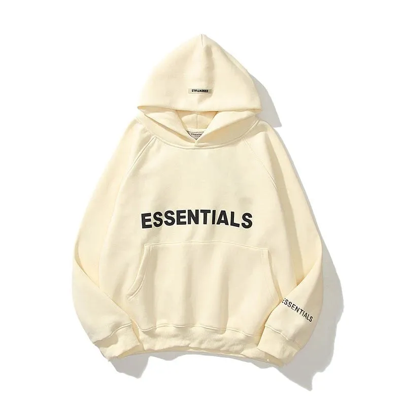 Sweatshirt with Reflective Letter Essential Printing