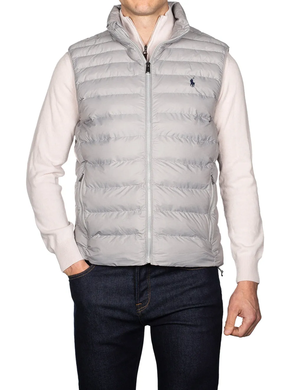 Terra Quilted Gilet Andover Heather