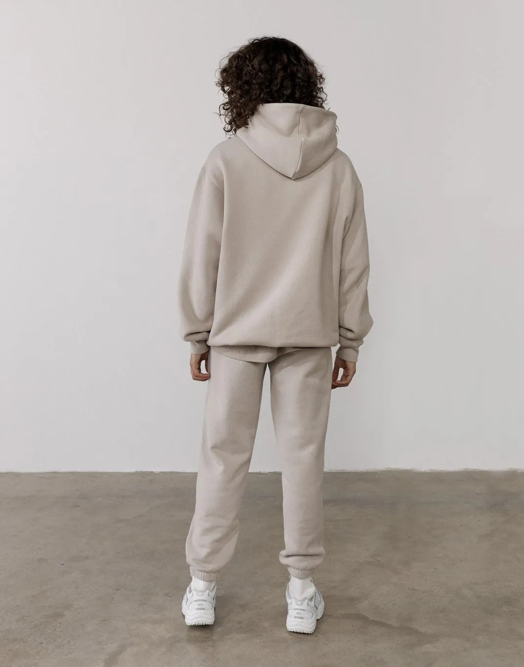 The Oversized Pullover Hoodie in Ashwood