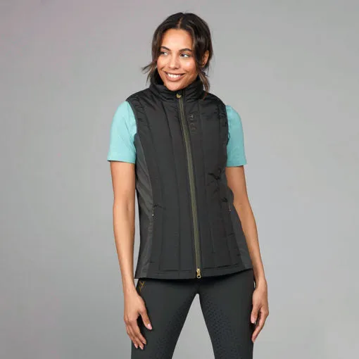 Toggi Mckenna Hybrid Gilet Dark Green