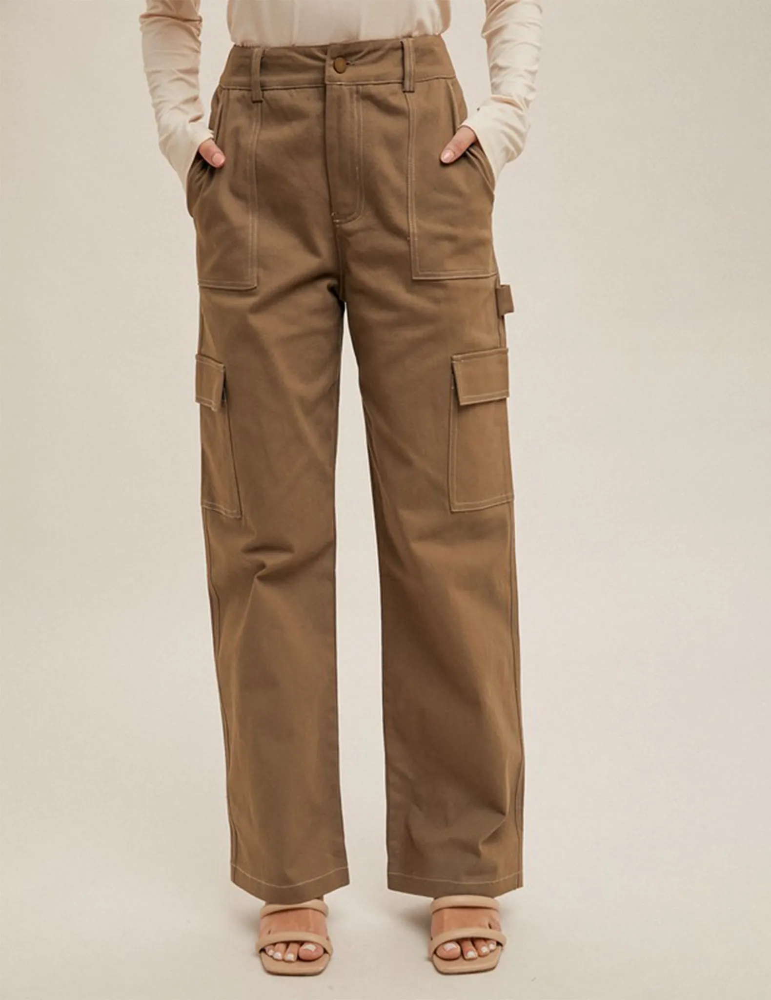 Tristan Stretch Twill Cargo Pants