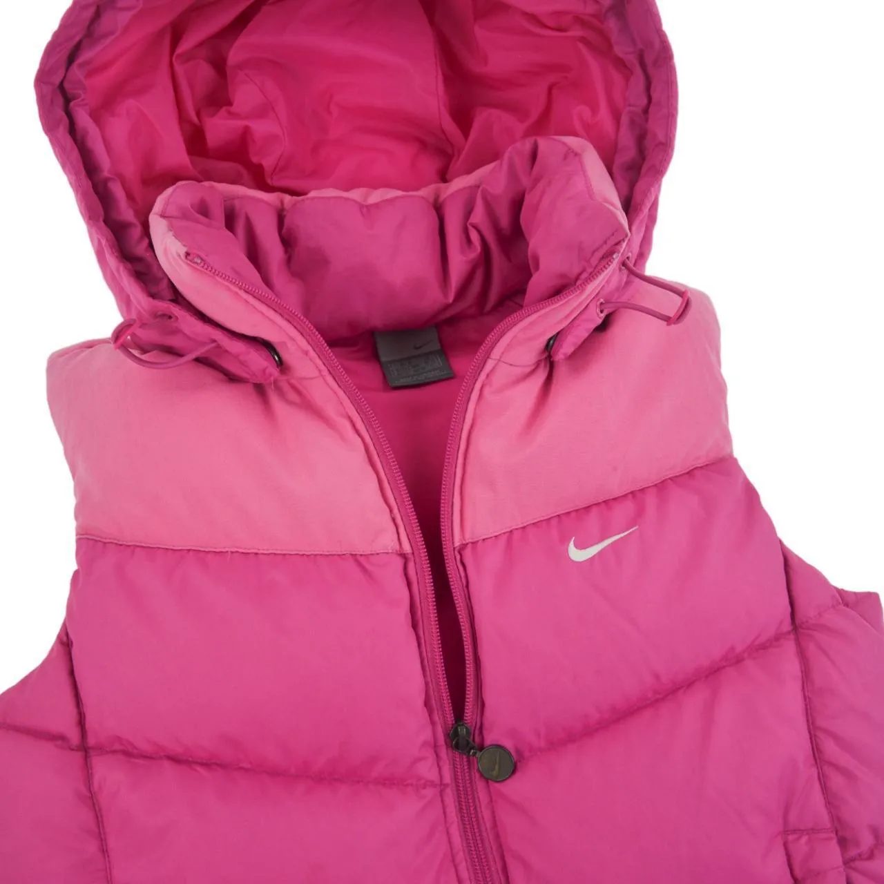 Vintage Nike Hooded Puffa Gilet Women's Size XS