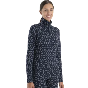 Women's Merino 260 Vertex Long Sleeve Half Zip Thermal Top First Snow