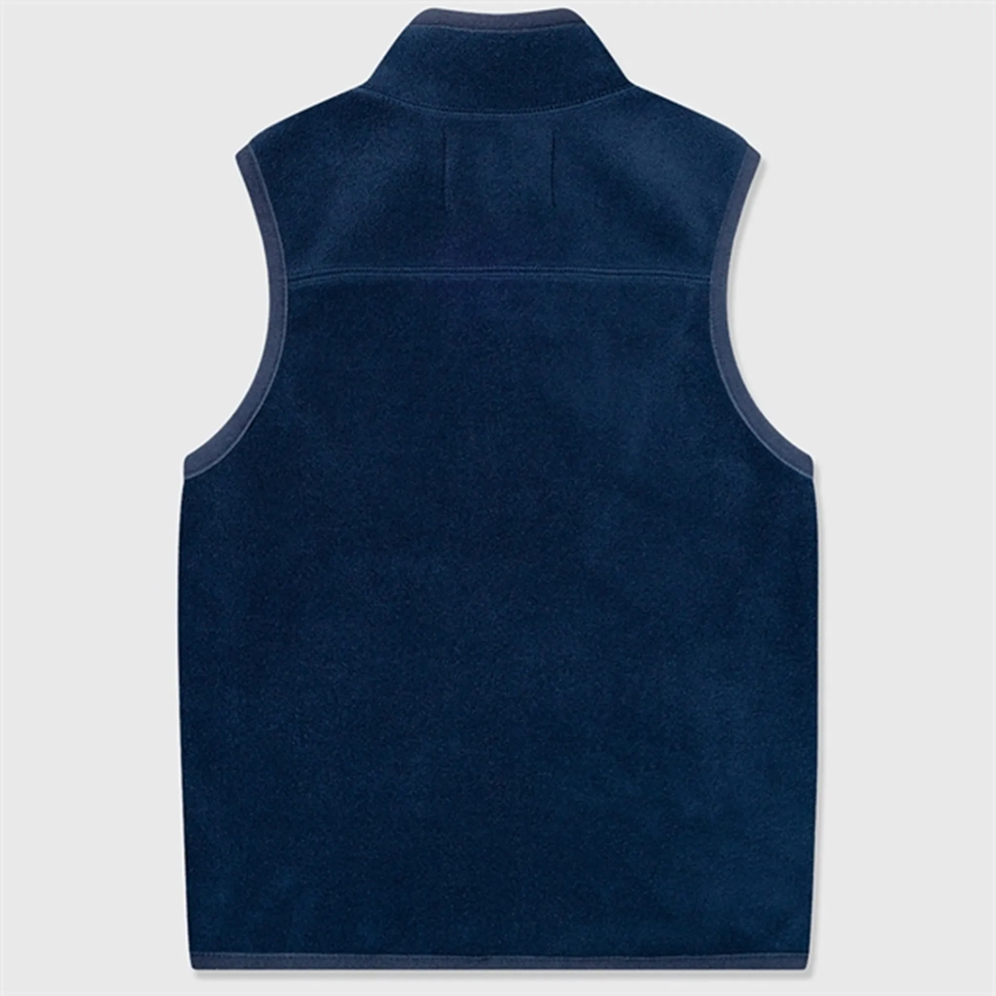 Wood Wood Eternal Blue Jed Zip Fleece Gilet