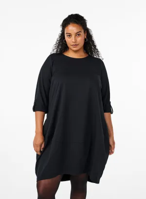 Zizzi Anita Dress in Black